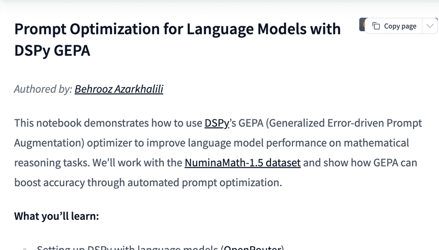 HuggingFace Cookbook